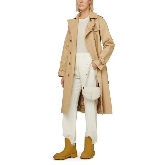 Burberry Ray Rain Boots in Manilla 44 New with Box Mens Marsh Ankle Shoe - Picture 16 of 16